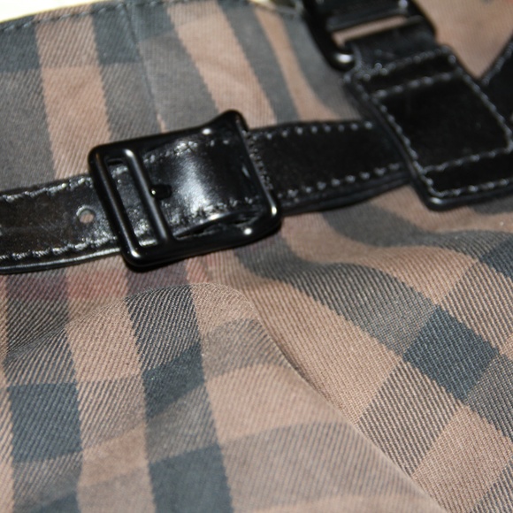 Burberry Smoke Check Handbag with Shoulder Strap - Picture 5 of 8